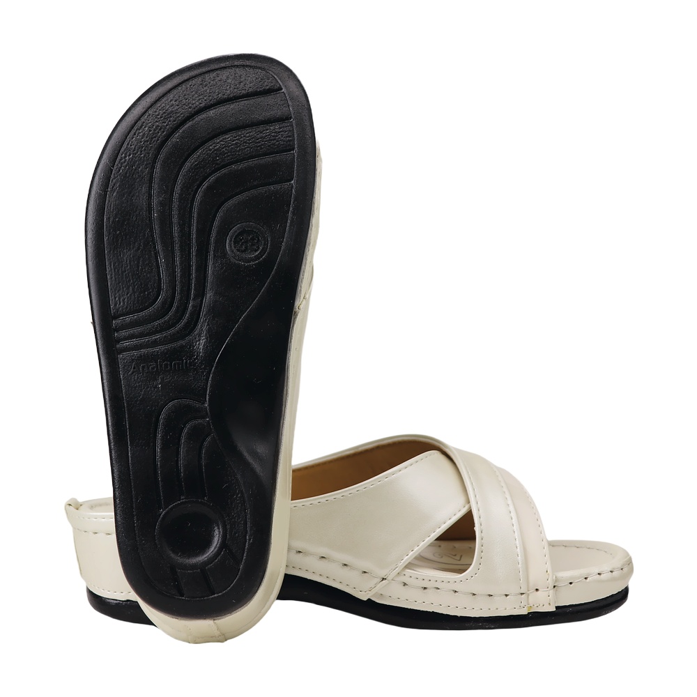 خرید آنلاین دمپایی زنانه خارپاشنه سیمرغ مدل نیوپروانه کد 230