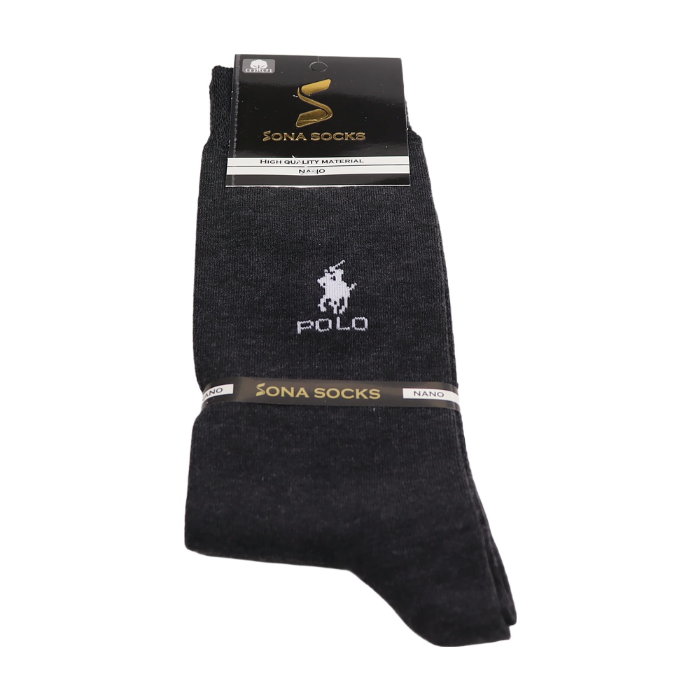 خرید آنلاین جوراب مردانه ساق بلند سونا مدل polo کد 75